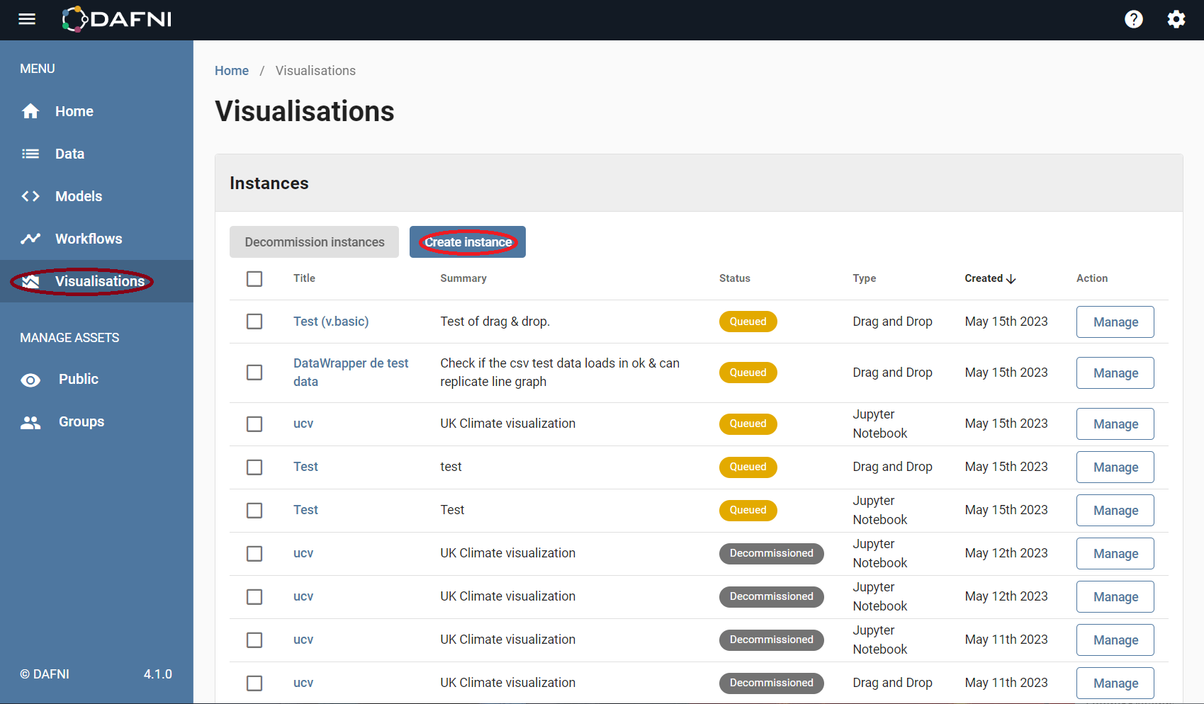 create workflow metadata